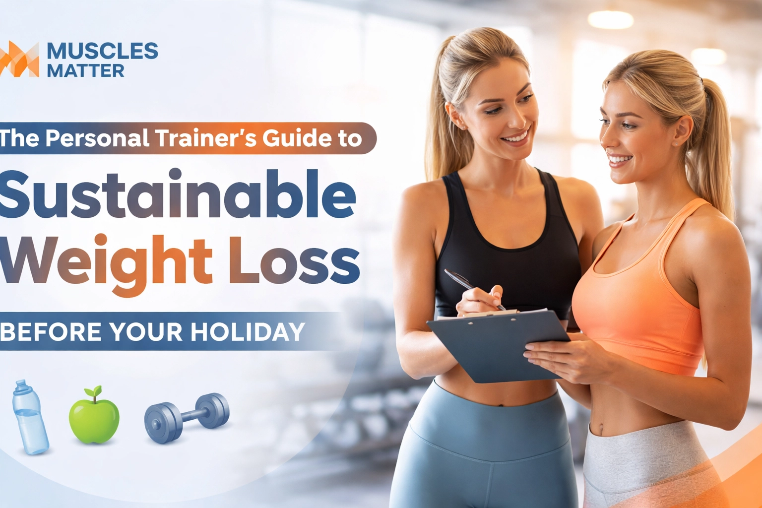 The Personal Trainer's Guide to Sustainable Weight Loss Before Your Holiday