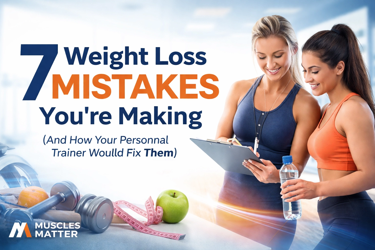 7 Weight Loss Mistakes You're Making (And How Your Personal Trainer Would Fix Them)